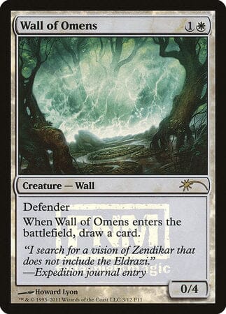 Wall of Omens [Friday Night Magic 2011] MTG Single Magic: The Gathering  | Multizone: Comics And Games