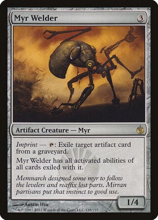 Myr Welder [Mirrodin Besieged] MTG Single Magic: The Gathering  | Multizone: Comics And Games