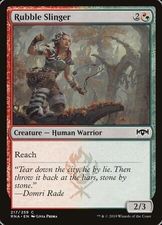 Rubble Slinger [Ravnica Allegiance] MTG Single Magic: The Gathering  | Multizone: Comics And Games