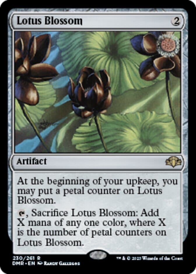 Lotus Blossom [Dominaria Remastered] MTG Single Magic: The Gathering  | Multizone: Comics And Games