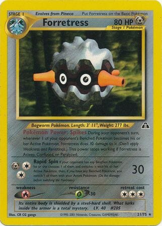Forretress (21/75) [Neo Discovery Unlimited] Pokemon Single Pokémon  | Multizone: Comics And Games