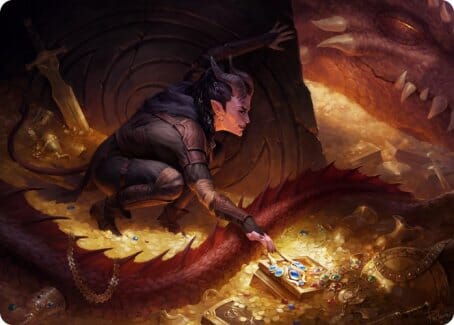 Hoard Robber Art Card [Dungeons & Dragons: Adventures in the Forgotten Realms Art Series] MTG Single Magic: The Gathering  | Multizone: Comics And Games