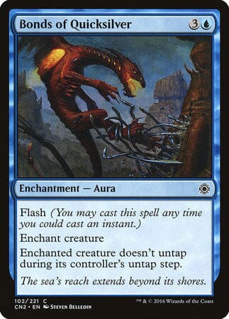 Bonds of Quicksilver [Conspiracy: Take the Crown] MTG Single Magic: The Gathering  | Multizone: Comics And Games