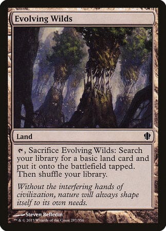 Evolving Wilds [Commander 2013] MTG Single Magic: The Gathering  | Multizone: Comics And Games