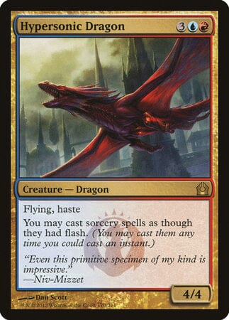 Hypersonic Dragon [Return to Ravnica] MTG Single Magic: The Gathering  | Multizone: Comics And Games