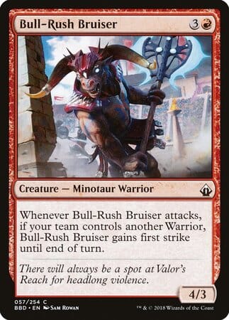 Bull-Rush Bruiser [Battlebond] MTG Single Magic: The Gathering  | Multizone: Comics And Games