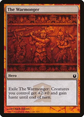 The Warmonger [Born of the Gods Hero's Path] MTG Single Magic: The Gathering  | Multizone: Comics And Games