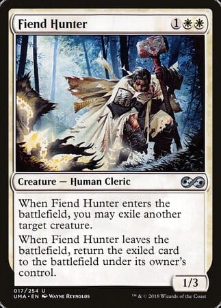 Fiend Hunter [Ultimate Masters] MTG Single Magic: The Gathering  | Multizone: Comics And Games