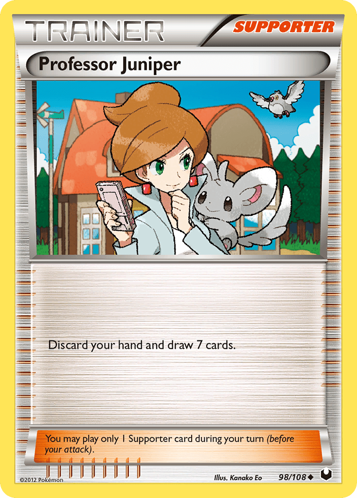 Professor Juniper (98/108) [Black & White: Dark Explorers] Pokemon Single Pokémon  | Multizone: Comics And Games
