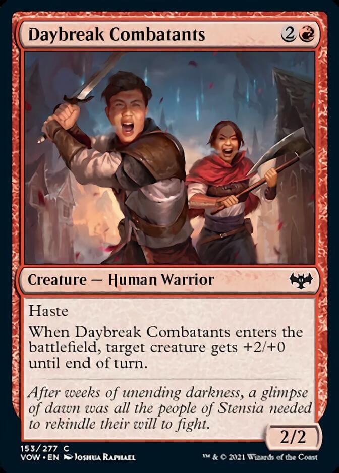 Daybreak Combatants [Innistrad: Crimson Vow] MTG Single Magic: The Gathering  | Multizone: Comics And Games