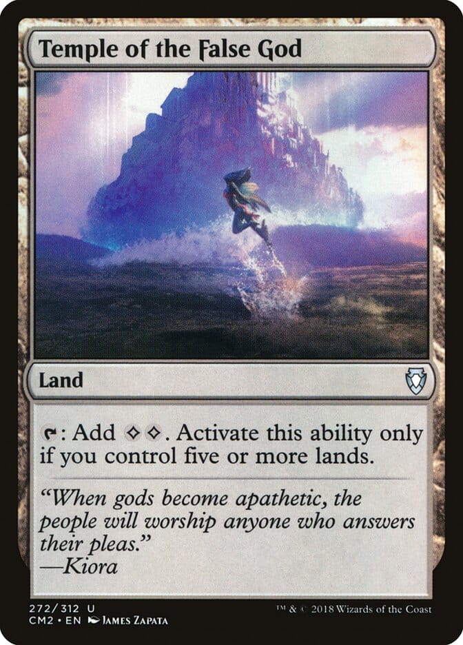 Temple of the False God (272/312) [Commander Anthology Volume II] MTG Single Magic: The Gathering  | Multizone: Comics And Games