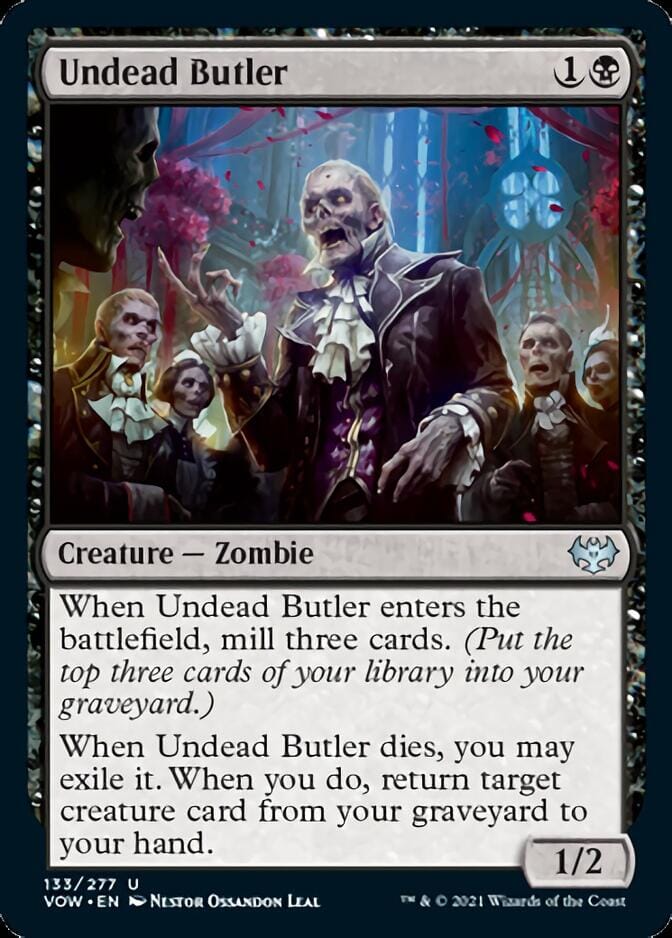 Undead Butler [Innistrad: Crimson Vow] MTG Single Magic: The Gathering  | Multizone: Comics And Games