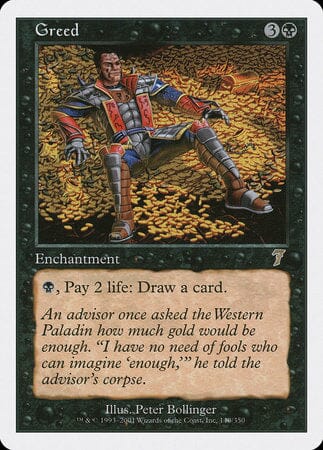 Greed [Seventh Edition] MTG Single Magic: The Gathering  | Multizone: Comics And Games