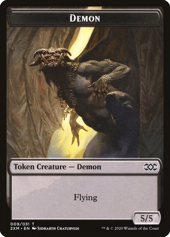 Demon Token [Double Masters] MTG Single Magic: The Gathering  | Multizone: Comics And Games