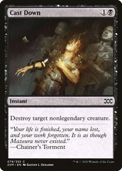 Cast Down [Double Masters] MTG Single Magic: The Gathering  | Multizone: Comics And Games