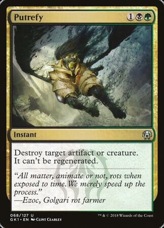 Putrefy [GRN Guild Kit] MTG Single Magic: The Gathering  | Multizone: Comics And Games