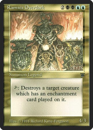 Ramses Overdark [Legends] MTG Single Magic: The Gathering  | Multizone: Comics And Games