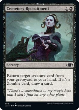 Cemetery Recruitment [Jumpstart 2022] MTG Single Magic: The Gathering  | Multizone: Comics And Games