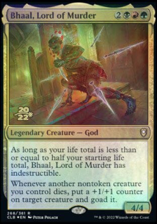Bhaal, Lord of Murder [Commander Legends: Battle for Baldur's Gate Prerelease Promos] MTG Single Magic: The Gathering  | Multizone: Comics And Games