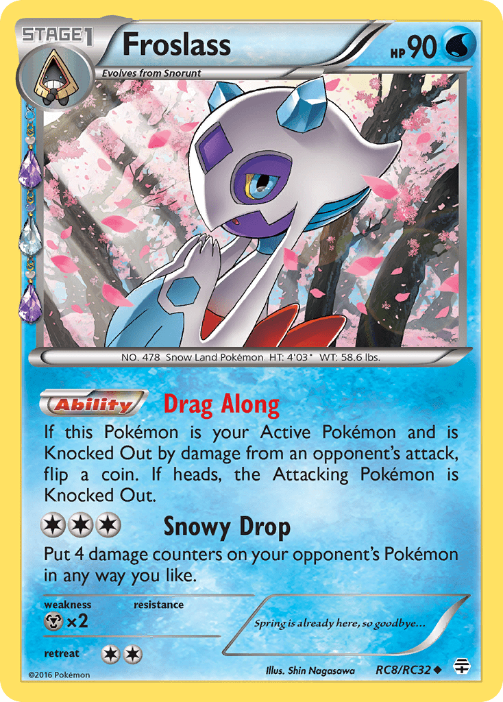 Froslass (RC8/RC32) [XY: Generations] Pokemon Single Pokémon  | Multizone: Comics And Games