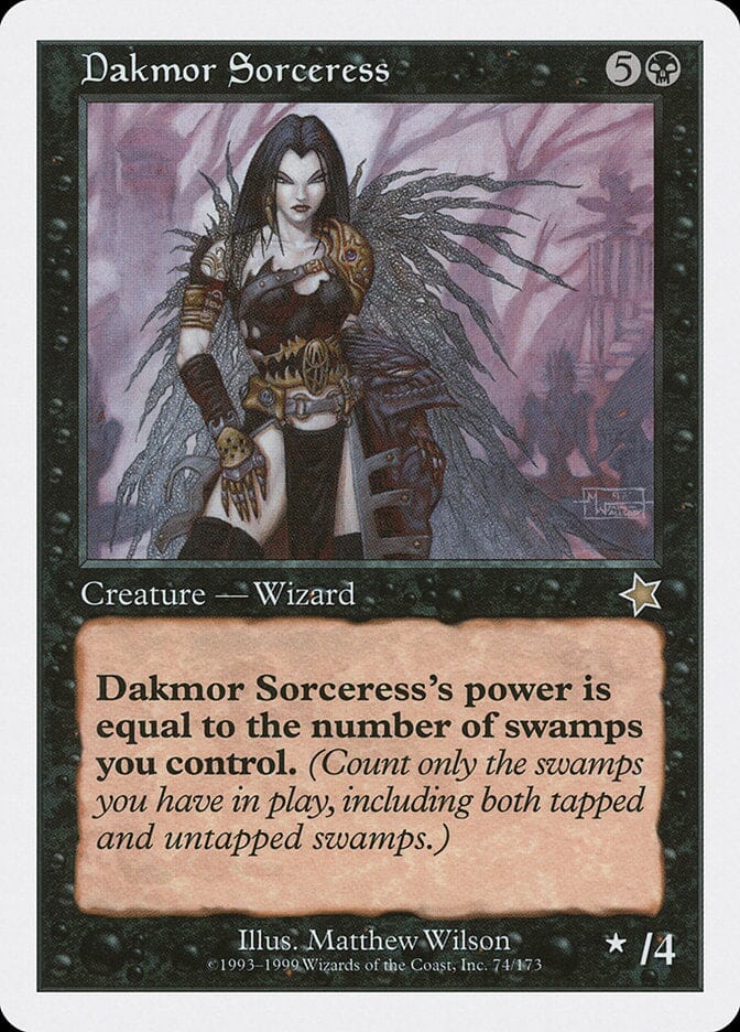 Dakmor Sorceress [Starter 1999] MTG Single Magic: The Gathering  | Multizone: Comics And Games