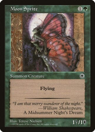Moon Sprite [Portal] MTG Single Magic: The Gathering  | Multizone: Comics And Games