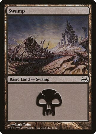 Swamp (59) [Duel Decks: Divine vs. Demonic] MTG Single Magic: The Gathering  | Multizone: Comics And Games