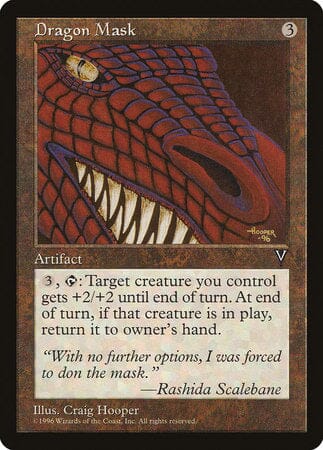 Dragon Mask [Visions] MTG Single Magic: The Gathering  | Multizone: Comics And Games