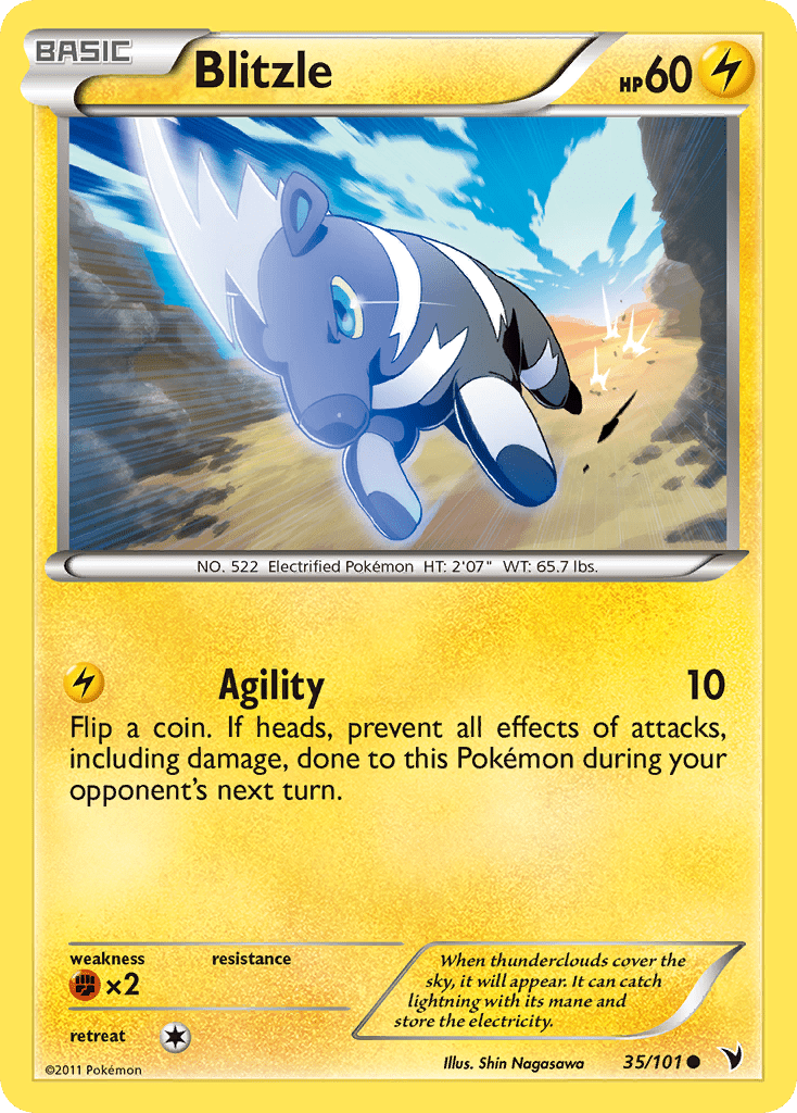 Blitzle (35/101) [Black & White: Noble Victories] Pokemon Single Pokémon  | Multizone: Comics And Games
