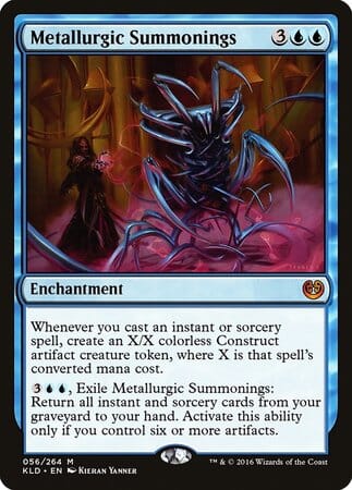 Metallurgic Summonings [Kaladesh] MTG Single Magic: The Gathering  | Multizone: Comics And Games