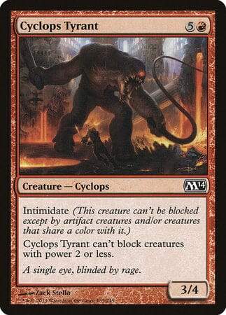 Cyclops Tyrant [Magic 2014] MTG Single Magic: The Gathering  | Multizone: Comics And Games