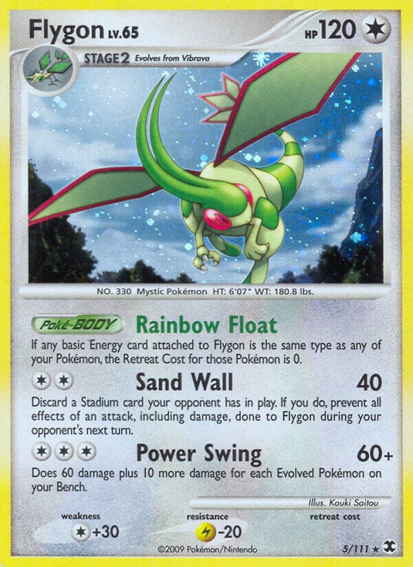 Flygon (5/111) (Theme Deck Exclusive) [Platinum: Rising Rivals] Pokemon Single Pokémon  | Multizone: Comics And Games