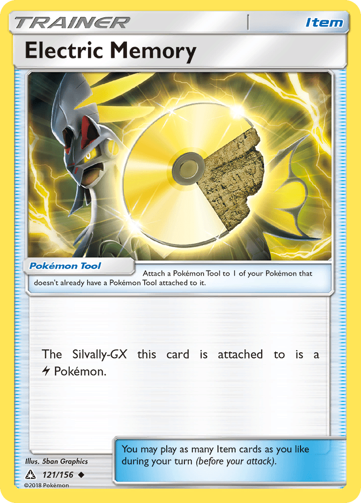 Electric Memory (121/156) [Sun & Moon: Ultra Prism] Pokemon Single Pokémon  | Multizone: Comics And Games