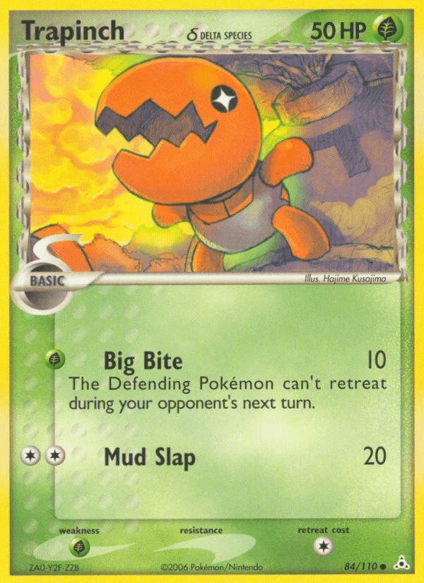 Trapinch (84/110) (Delta Species) [EX: Holon Phantoms] Pokemon Single Pokémon  | Multizone: Comics And Games