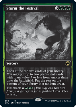 Storm the Festival [Innistrad: Double Feature] MTG Single Magic: The Gathering  | Multizone: Comics And Games