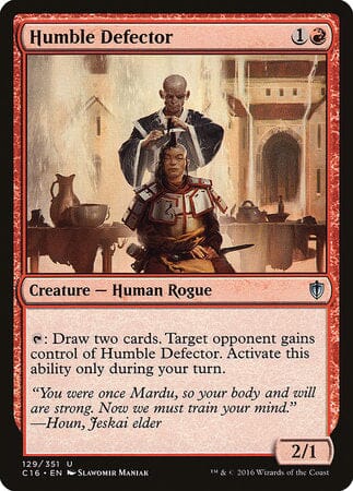 Humble Defector [Commander 2016] MTG Single Magic: The Gathering  | Multizone: Comics And Games