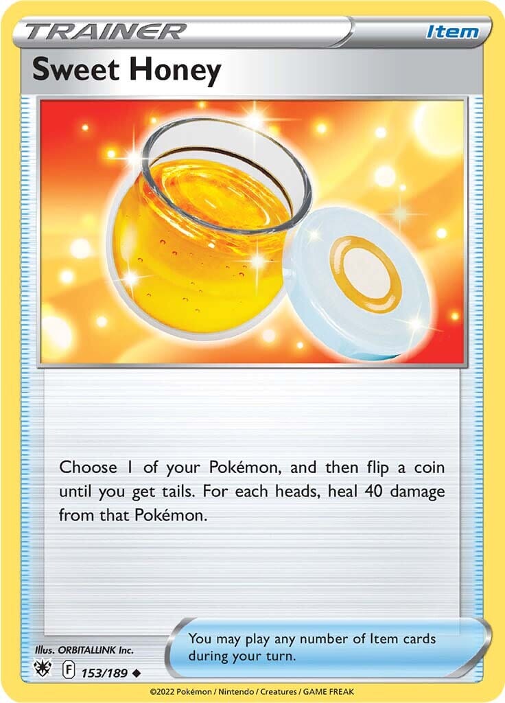Sweet Honey (153/189) [Sword & Shield: Astral Radiance] Pokemon Single Pokémon  | Multizone: Comics And Games