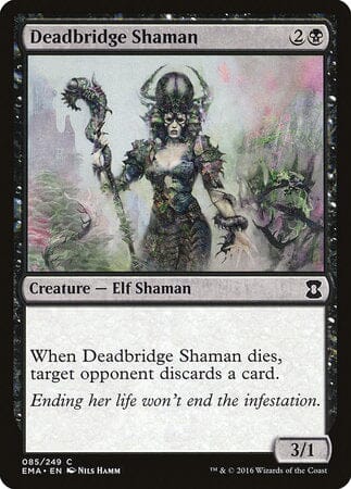 Deadbridge Shaman [Eternal Masters] MTG Single Magic: The Gathering  | Multizone: Comics And Games