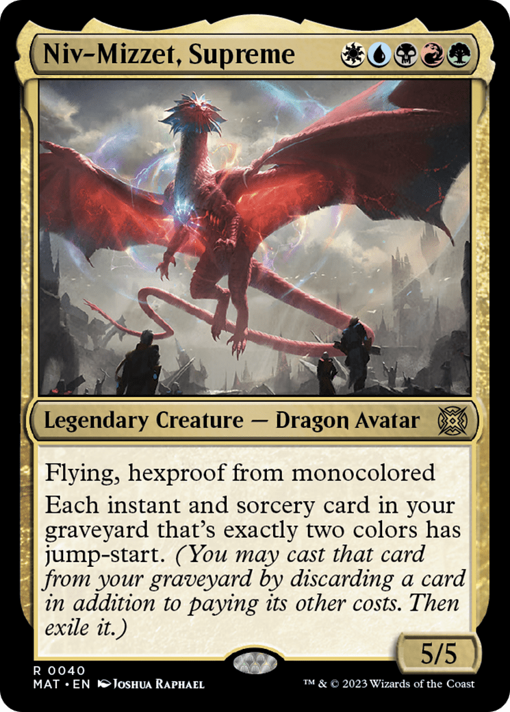 Niv-Mizzet, Supreme [March of the Machine: The Aftermath] MTG Single Magic: The Gathering  | Multizone: Comics And Games