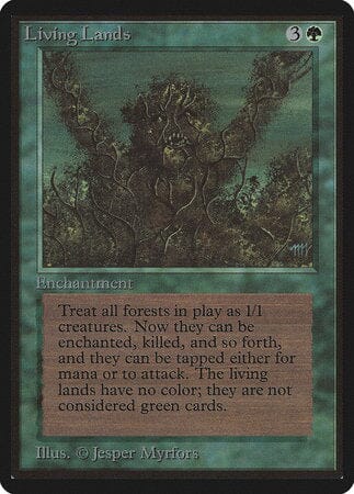 Living Lands [Limited Edition Beta] MTG Single Magic: The Gathering  | Multizone: Comics And Games