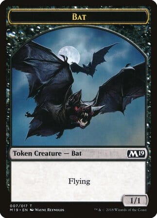 Bat Token [Core Set 2019 Tokens] MTG Single Magic: The Gathering  | Multizone: Comics And Games