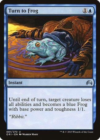 Turn to Frog [Magic Origins] MTG Single Magic: The Gathering  | Multizone: Comics And Games