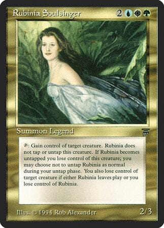 Rubinia Soulsinger [Legends] MTG Single Magic: The Gathering  | Multizone: Comics And Games