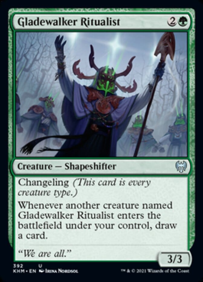 Gladewalker Ritualist [Kaldheim] MTG Single Magic: The Gathering  | Multizone: Comics And Games