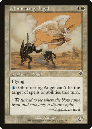 Glimmering Angel [Invasion] MTG Single Magic: The Gathering  | Multizone: Comics And Games