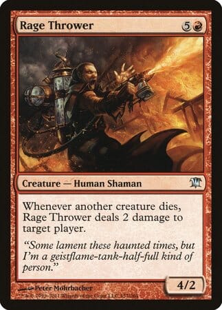 Rage Thrower [Innistrad] MTG Single Magic: The Gathering  | Multizone: Comics And Games