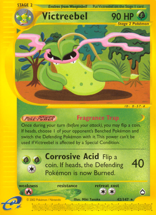 Victreebel (42/147) [Aquapolis] Pokemon Single Pokémon  | Multizone: Comics And Games