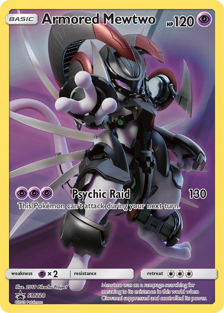 Armored Mewtwo (SM228) [Sun & Moon: Black Star Promos] Pokemon Single Pokémon  | Multizone: Comics And Games