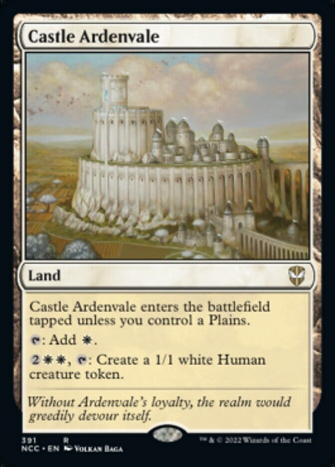 Castle Ardenvale [Streets of New Capenna Commander] MTG Single Magic: The Gathering  | Multizone: Comics And Games