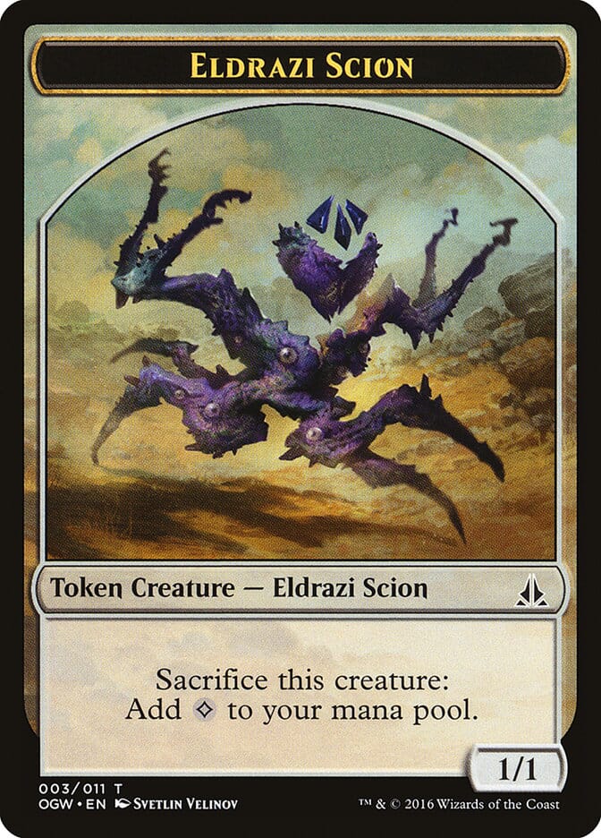 Eldrazi Scion (003/011) [Oath of the Gatewatch Tokens] MTG Single Magic: The Gathering  | Multizone: Comics And Games